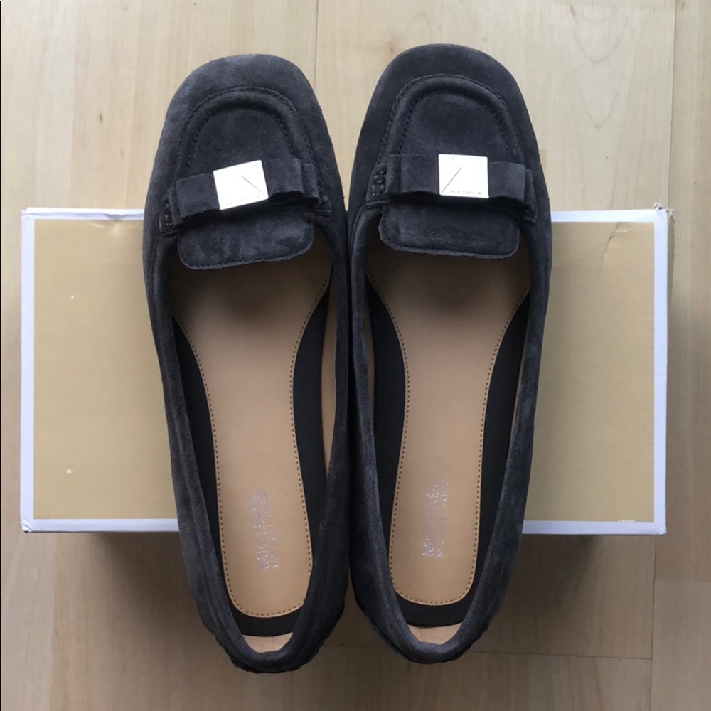 Michael Kors Caroline Moc Suede 7.5